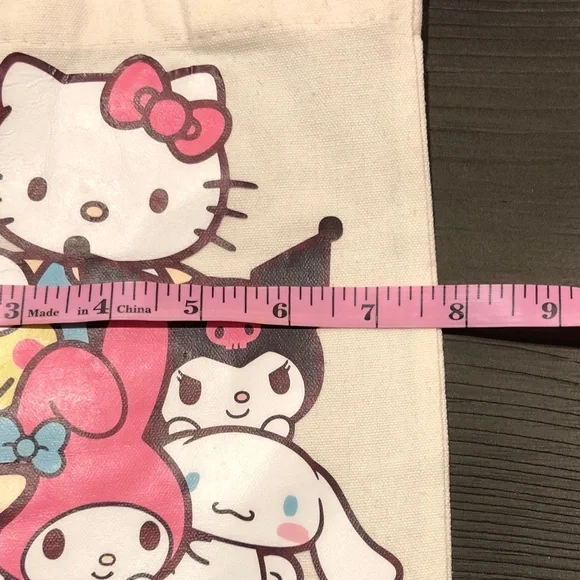 Cute Character Canvas Mini Tote Bag - Picture 14 of 16